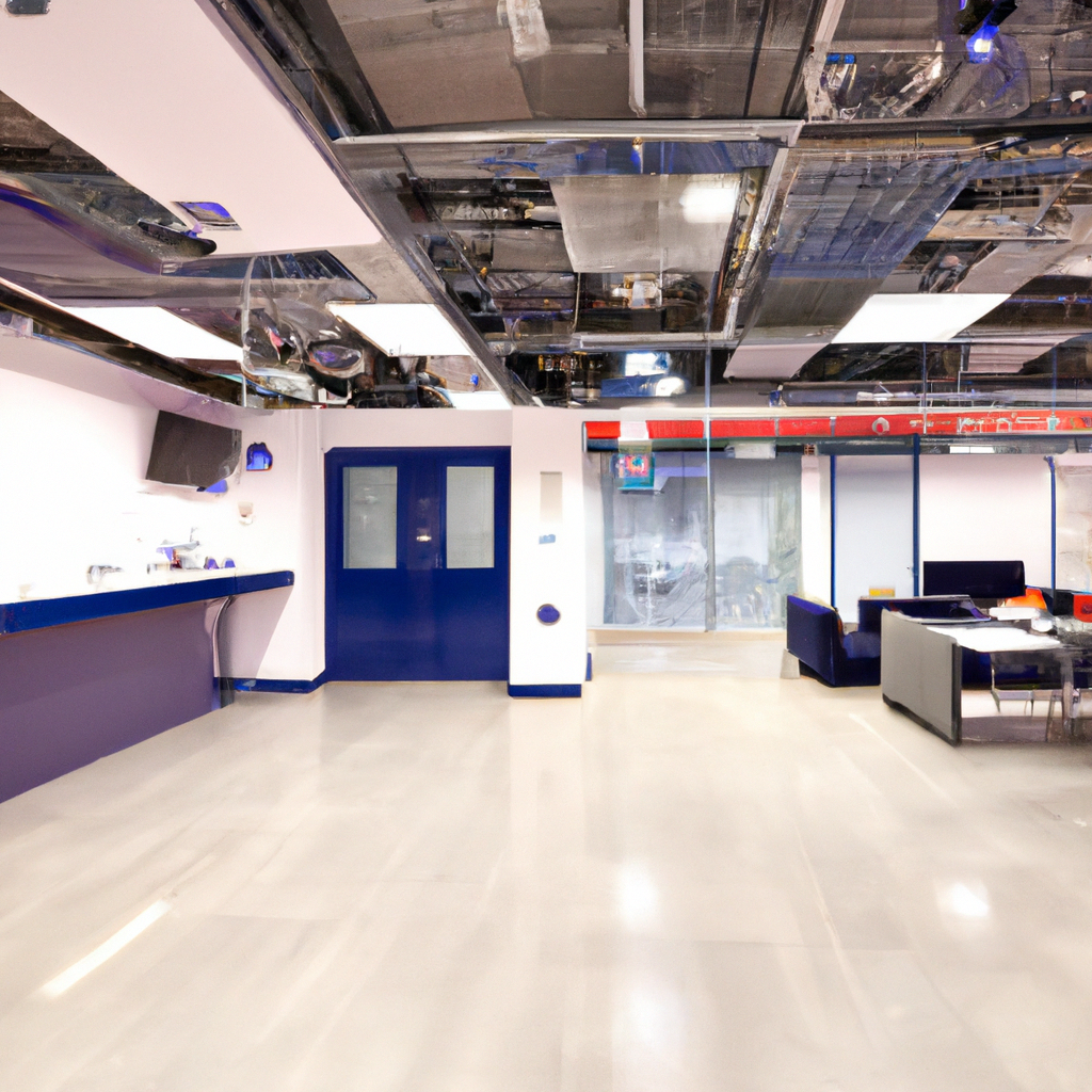 Students in a newsroom